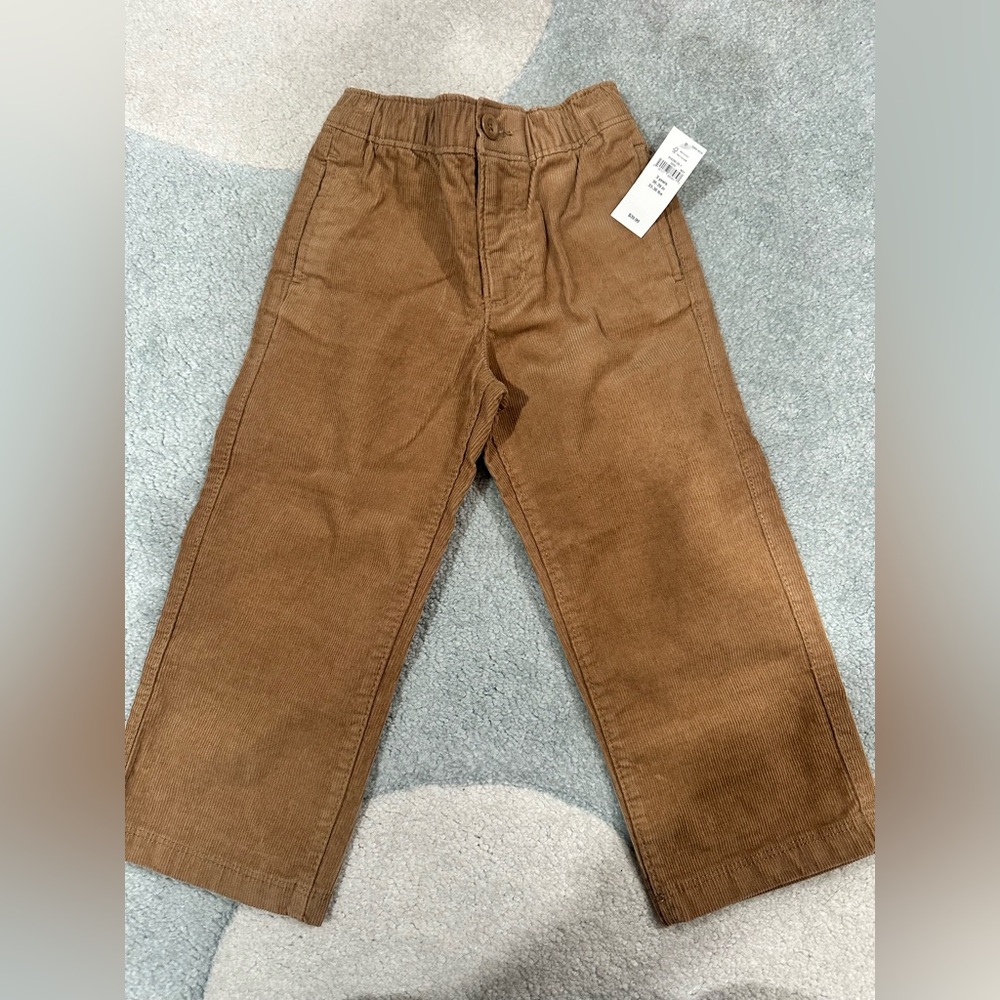 Baby GAP tan corduroy pants size 3T NWT